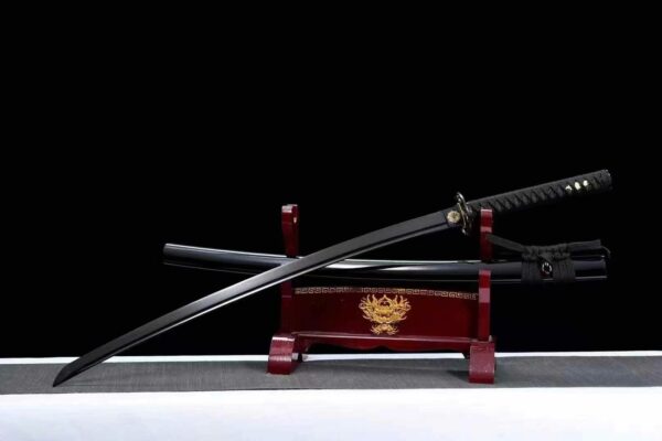 High-performance Blackened Samurai Uchi-gatana - Image 5