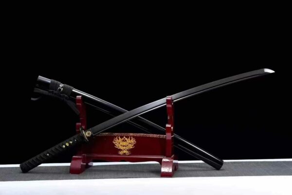 High-performance Blackened Samurai Uchi-gatana