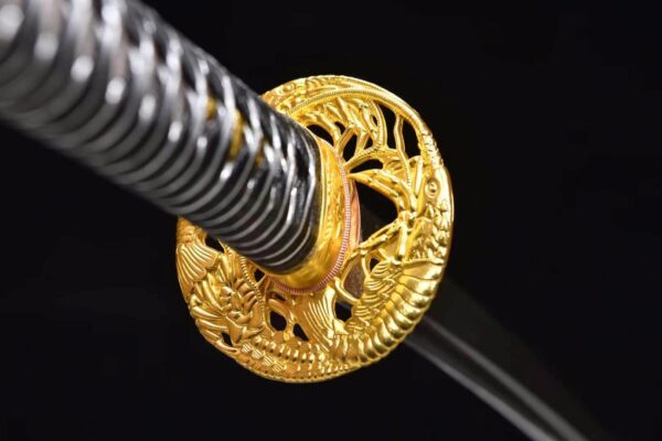 Damascus Steel Samurai Sword - Image 10
