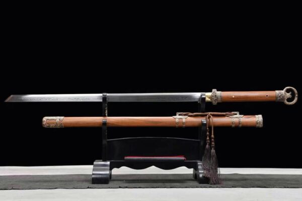 Dragon and Phoenix Ring-Pommel Dao