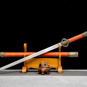 Dark Bane Blood-Edged Tang Sword