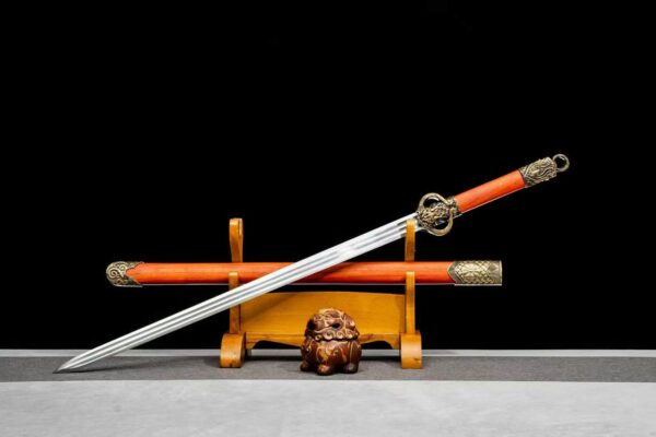 Dark Bane Blood-Edged Tang Sword