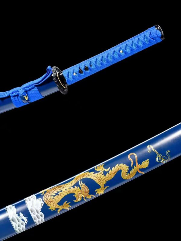 Water Dragon Soul Samurai Sword - Image 8