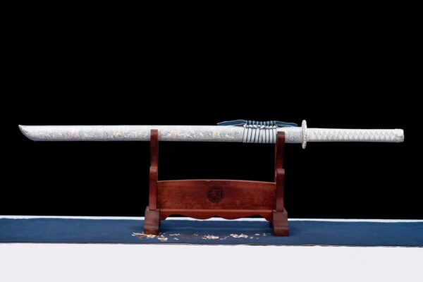 Cloud Dragon Mirror - Polished Tang - style Sword - Image 7