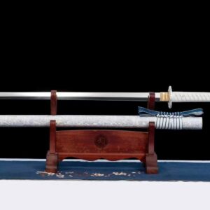 Cloud Dragon Mirror - Polished Tang - style Sword