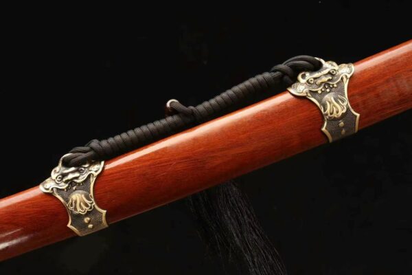 Lion - Dancing Wild - Goose - Feather - Shaped Saber - Image 2